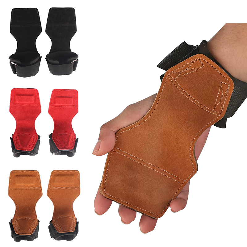 New Crossfit Gear - Толстые кожаные перчатки для тяжелой атлетики,